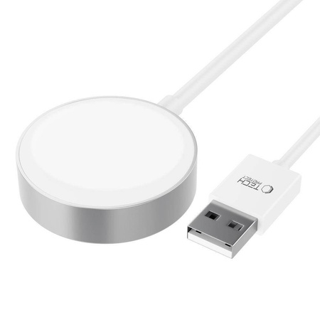 TECH-PROTECT ULTRABOOST MAGNETIC CHARGING CABLE 120CM APPLE WATCH WHITE