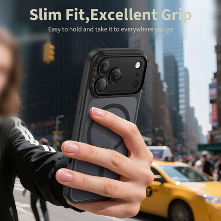 TECH-PROTECT MAGPEAK MAGSAFE CC IPHONE 17 PRO MAX MATTE BLACK