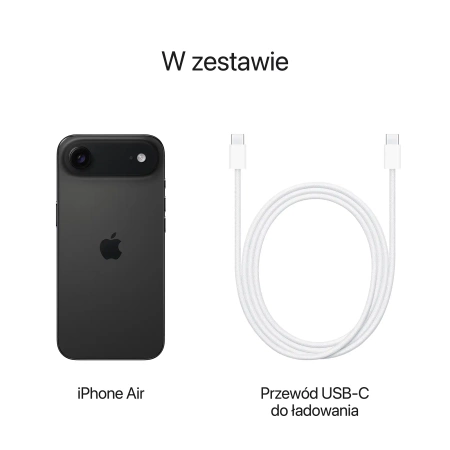 APPLE iPhone Air 256GB Gwiezdna Czerń