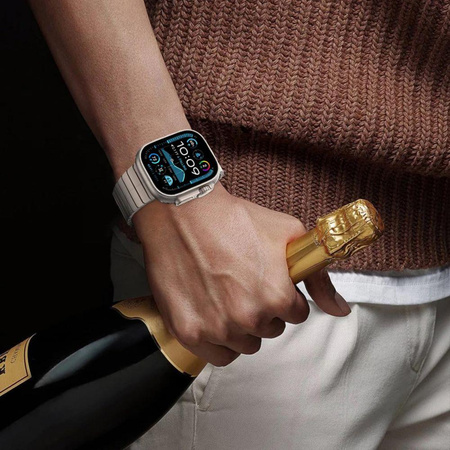 TECH-PROTECT LINKBAND APPLE WATCH 8 / 9 / 10 / 11 / SE / ULTRA (44 / 45 / 46 / 49 MM) SILVER