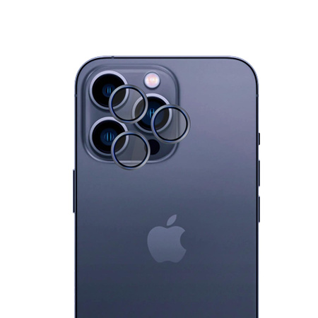 Apple iPhone 15 Pro Max - HARDY Lens Protection Pro Blue