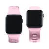 38/40/41 mm Powder Pink - 3mk Silicone Watch Strap for Apple