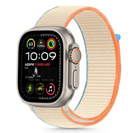 TECH-PROTECT NYLON APPLE WATCH 8 / 9 / 10 / 11 / SE (40 / 41 / 42 MM) CREAM