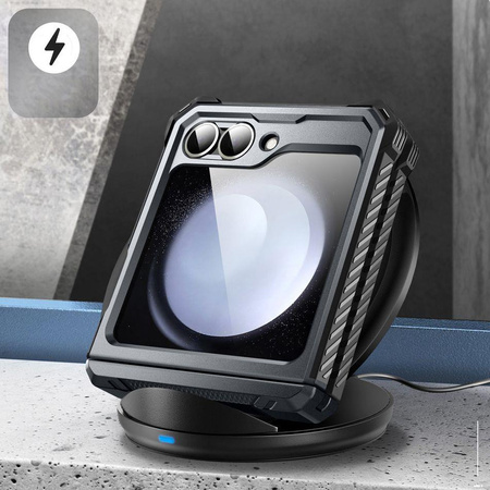 SUPCASE IBLSN ARMORBOX GALAXY Z FLIP 6 / 7 FE BLACK