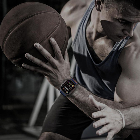 TECH-PROTECT NYLON CLASP APPLE WATCH 8 / 9 / 10 / 11 / SE / ULTRA (44 / 45 / 46 / 49 MM) NAVY