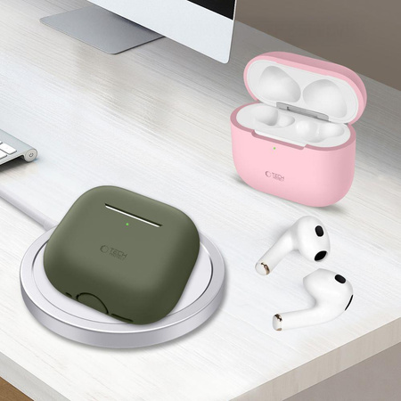 TECH-PROTECT SILICONE APPLE AIRPODS 4 CAFFE LATTE