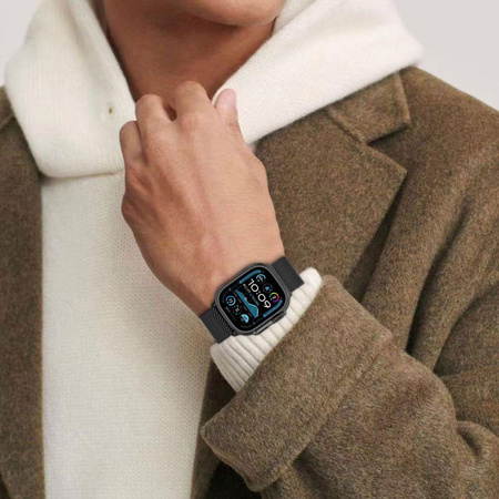 TECH-PROTECT MILANO APPLE WATCH 8 / 9 / 10 / 11 / SE / ULTRA (44 / 45 / 46 / 49 MM) SILVER