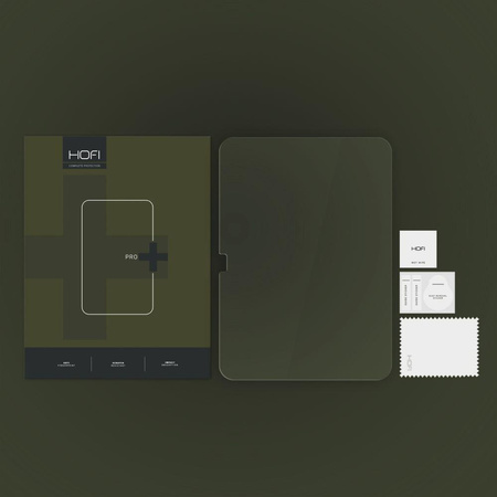 SZKŁO HARTOWANE HOFI GLASS PRO+ IPAD 10.9” 10 / 2022 / 11” 11 / 2025 CLEAR