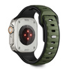 TECH-PROTECT ICONBAND LINE APPLE WATCH 8 / 9 / 10 / 11 / SE / ULTRA (44 / 45 / 46 / 49 MM) BLACK/GREEN