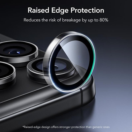 OSŁONA NA APARAT ESR ARMORITE CAMERA PROTECTOR IPHONE 14 PRO / MAX / 15 PRO / MAX / 16 PRO / MAX / 17 PRO / MAX CLEAR