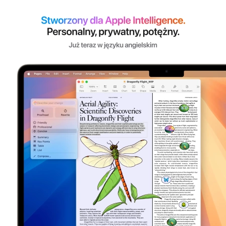 MacBook Air 13 M4 10 rdzeni CPU 10 rdzeni GPU, 24GB RAM 512GB SSD - Księżycowa poświata