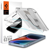 SZKŁO HARTOWANE SPIGEN GLAS.TR ”EZ FIT” 2-PACK IPHONE 13 / 13 PRO / 14 / 16E CLEAR