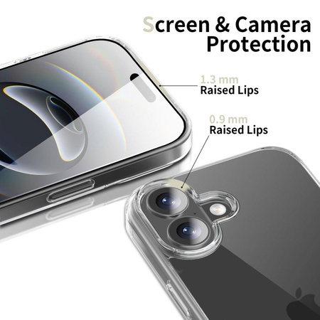 TECH-PROTECT FLEXAIR HYBRID IPHONE 17 CLEAR