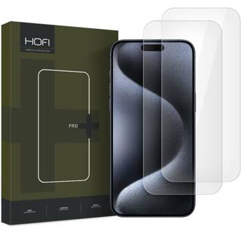 SZKŁO HARTOWANE HOFI GLASS PRO+ 2-PACK IPHONE 16 PRO MAX / 17 PRO MAX CLEAR