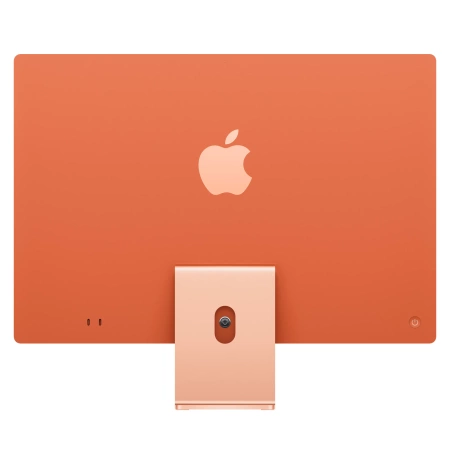 24-inch iMac with Retina 4.5K display: Apple M4 chip with 8‑core CPU and 8‑core GPU, 16GB, 256GB SSD - Orange