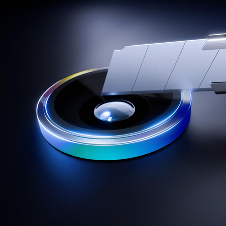 Apple iPhone 15 Pro - HARDY Lens Protection Pro Rainbow