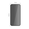 SZKŁO PRYWATYZUJĄCE TECH-PROTECT GLASS SPY+ 2-PACK IPHONE AIR PRIVACY