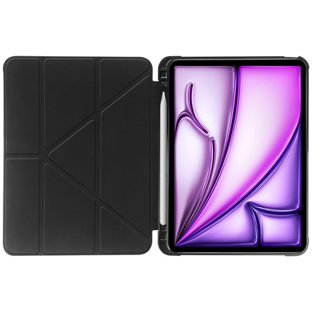 TECH-PROTECT SC PEN ORIGAMI IPAD AIR 13” 1 / 2 / 2024-2025 BLACK