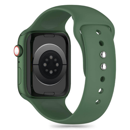 TECH-PROTECT SILICONE APPLE WATCH 6 / 7 / 8 / 9 / 10 / SE / ULTRA 1 / 2 (44 / 45 / 46 / 49 MM) OLIVE