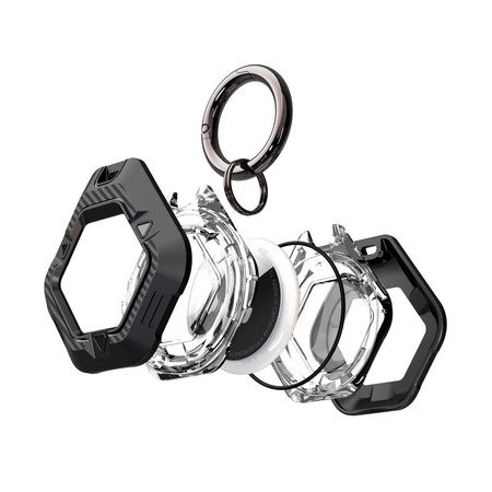 TECH-PROTECT DEFENSE APPLE AIRTAG 1 / 2 BLACK