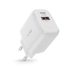 TECH-PROTECT C20W 2-PORT NETWORK CHARGER PD20W/QC3.0 WHITE