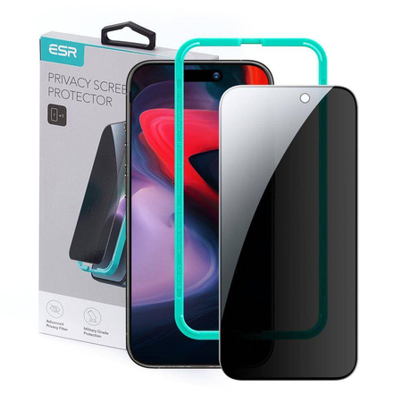 SZKŁO HARTOWANE ESR TEMPERED GLASS IPHONE 15 PRO MAX PRIVACY
