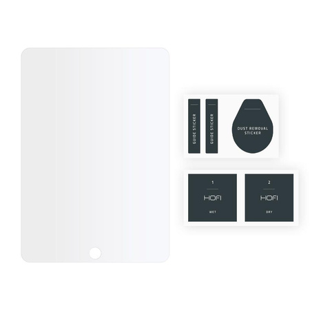 SZKŁO HARTOWANE HOFI GLASS PRO+ IPAD 10.2” 7 / 8 / 9 / 2019-2021 CLEAR