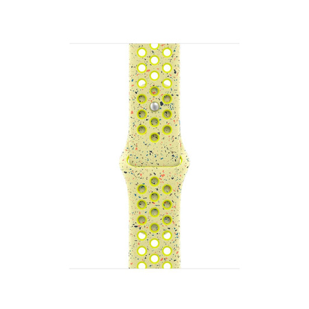 Pasek sportowy Nike w kolorze nocnej czerni do koperty 42 mm - rozmiar M/L