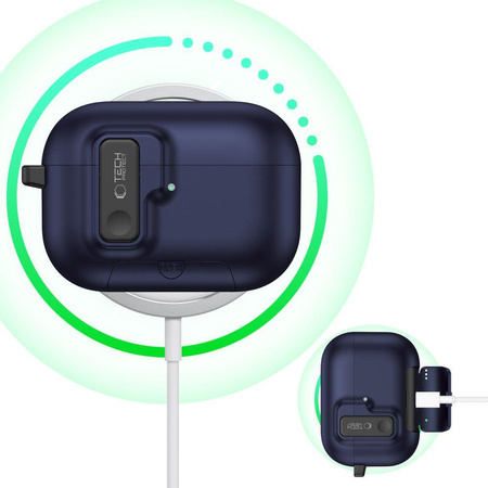 TECH-PROTECT SLIM HOOK APPLE AIRPODS PRO 3 NAVY BLUE