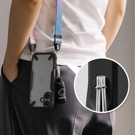 RINGKE FUSION X IPHONE 16 BLACK