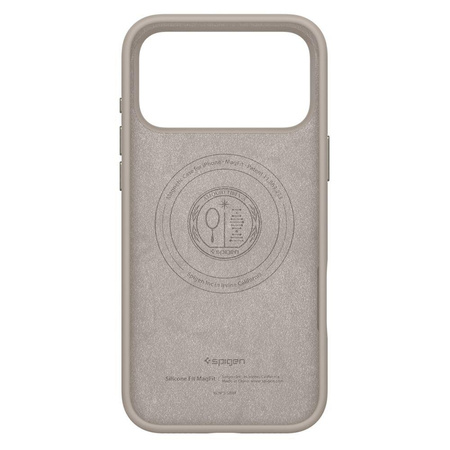 SPIGEN SILICONE FIT MAG MAGSAFE IPHONE 17 PRO MAX STONE