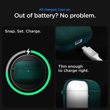 SPIGEN URBAN FIT APPLE AIRPODS PRO 3 MIDNIGHT GREEN