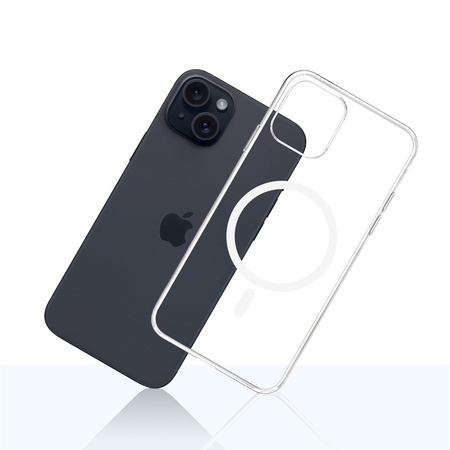 Apple iPhone 15 Plus - 3mk Clear MagCase