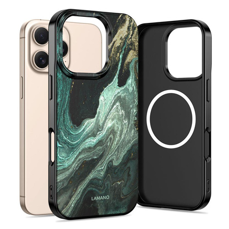 TECH-PROTECT LAMANO MAGSAFE IPHONE 16 PRO VERDE AURA