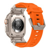TECH-PROTECT DELTA PRO APPLE WATCH 6 / 7 / 8 / 9 / 10 / SE / ULTRA 1 / 2 (44 / 45 / 46 / 49 MM) ORANGE/TITANIUM