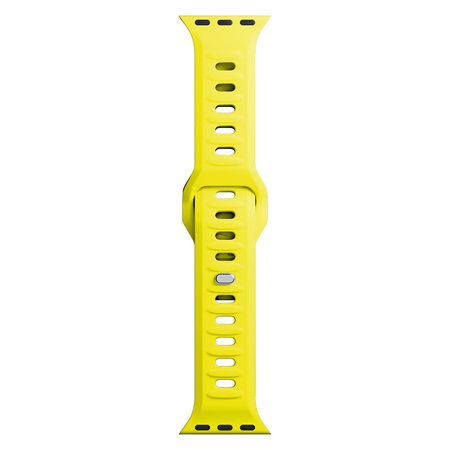 38/40/41 mm Yellow - 3mk Silicone Watch Strap for Apple