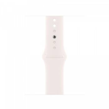 Pasek sportowy w kolorze łagodnego różu do koperty 42 mm - rozmiar M/L