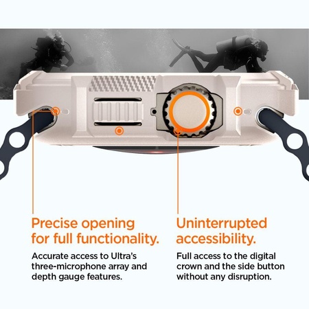 SPIGEN RUGGED ARMOR APPLE WATCH ULTRA 1 / 2 / 3 (49 MM) DUNE BEIGE