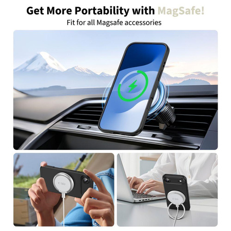 TECH-PROTECT SILICONE MAGSAFE IPHONE AIR BLACK