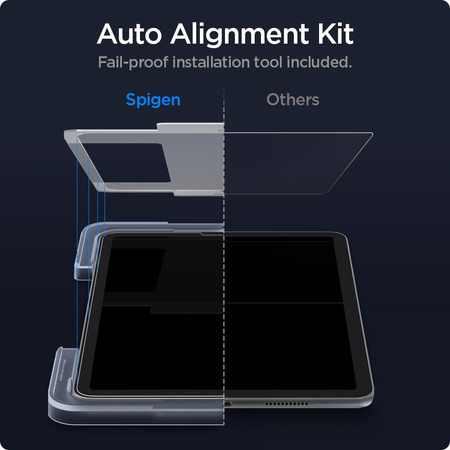 SZKŁO HARTOWANE SPIGEN GLAS.TR ”EZ FIT” IPAD AIR 10.9” 4 / 5 / 2020-2022 / PRO 11” 2 / 3 / 4 / 2020-2022 CLEAR