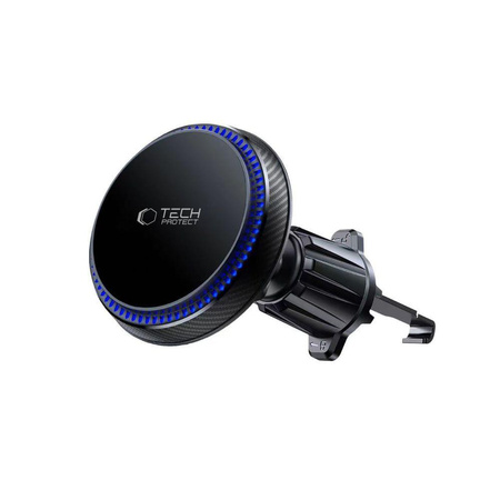 TECH-PROTECT MM15W-V4 MAGNETIC MAGSAFE VENT CAR MOUNT WIRELESS CHARGER 15W BLACK