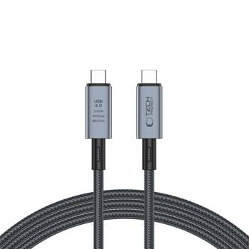 TECH-PROTECT ULTRABOOST MAX USB 4.0 8K 40GBPS TYPE-C CABLE PD240W 200CM GREY