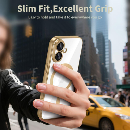 TECH-PROTECT MAGFLEX MAGSAFE IPHONE 17 SHINY GOLD