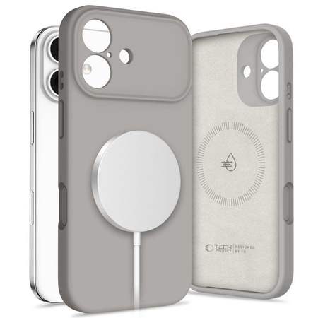 TECH-PROTECT SILICONE MAGSAFE IPHONE 17 STONE GREY