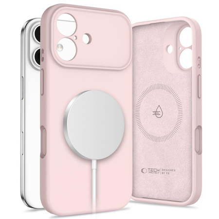 TECH-PROTECT SILICONE MAGSAFE IPHONE 17 PINK PEARL
