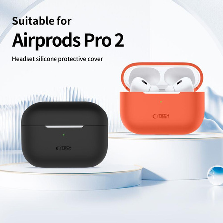 TECH-PROTECT SILICONE APPLE AIRPODS PRO 1 / 2 OLIVE GREEN