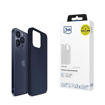 Apple iPhone 16 Pro - 3mk Silicone Case Dark Navy