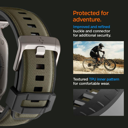 SPIGEN DURAPRO ARMOR APPLE WATCH 8 / 9 / 10 / 11 / SE / ULTRA (44 / 45 / 46 / 49 MM) MILITARY GREEN