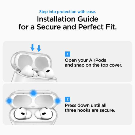 SPIGEN LIQUID CRYSTAL APPLE AIRPODS PRO 3 CRYSTAL CLEAR