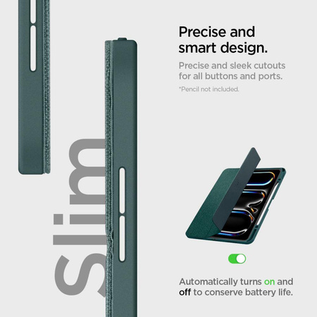 SPIGEN URBAN FIT IPAD PRO 13” 7 / 2024 MIDNIGHT GREEN